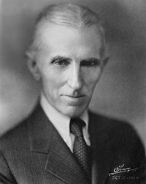 Nikola Tesla portrait 1933